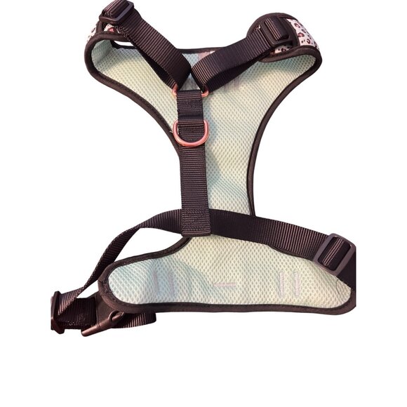 Top Paw Teal Cheetah Adjustable Fashion Comfort Dog Pet Harness Size Large NWT - Picture 3 of 5